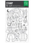 Hero Arts - Hocus Pocus Collection - Stamp & Cut - Tricks and Treats-ScrapbookPal