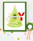 Hero Arts - Home for the Holidays Collection - Clear Stamps - Season's Greetings-ScrapbookPal