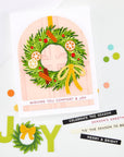 Hero Arts - Home for the Holidays Collection - Dies - Winter Wreath-ScrapbookPal