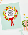 Hero Arts - Home for the Holidays Collection - Dies - Winter Wreath Accessories-ScrapbookPal