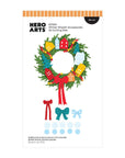 Hero Arts - Home for the Holidays Collection - Dies - Winter Wreath Accessories-ScrapbookPal