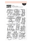 Hero Arts - Home for the Holidays Collection - Stamp & Cut - Very Merry Wishes-ScrapbookPal