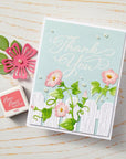 Hero Arts - In The Garden Collection - Fancy Dies - Morning Glory-ScrapbookPal