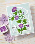 Hero Arts - In The Garden Collection - Fancy Dies - Trellis Window-ScrapbookPal