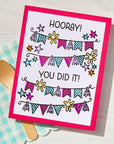 Hero Arts - Let's Celebrate Collection - Clear Stamps - Celebrate-ScrapbookPal