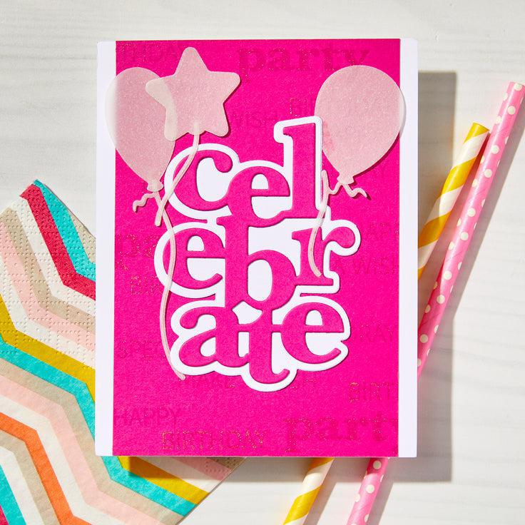 Hero Arts - Let's Celebrate Collection - Stamp & Cut XL - It's Our Anniversary-ScrapbookPal