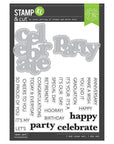 Hero Arts - Let's Celebrate Collection - Stamp & Cut XL - It's Our Anniversary-ScrapbookPal