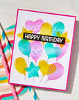 Hero Arts - Let's Celebrate Collection - Stencils - Color Layering Balloons-ScrapbookPal