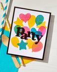 Hero Arts - Let's Celebrate Collection - Stencils - Color Layering Balloons-ScrapbookPal