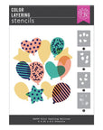 Hero Arts - Let's Celebrate Collection - Stencils - Color Layering Balloons-ScrapbookPal