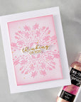 Hero Arts - Lovely Letterpress Collection - Letterpress + Foil Plate - Lavish Flourish-ScrapbookPal