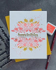 Hero Arts - Lovely Letterpress Collection - Press Pates - Lavish Flourish-ScrapbookPal