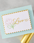 Hero Arts - Lovely Letterpress Collection - Press Pates - Love & Thinking of You-ScrapbookPal