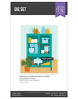 Hero Arts - Retro Kitchen Collection - Dies - Classic Cabinet-ScrapbookPal