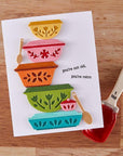 Hero Arts - Retro Kitchen Collection - Dies - Classic Casserole-ScrapbookPal