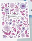 Hero Arts - Spring Meadow Collection - Dies - Meadow Blooms Cover Plate-ScrapbookPal