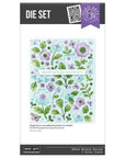 Hero Arts - Spring Meadow Collection - Dies - Meadow Blooms Cover Plate-ScrapbookPal