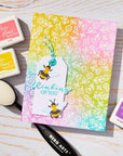 Hero Arts - Spring Whimsy Collection - Cling Stamps - Whimsy Floral-ScrapbookPal