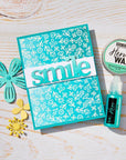 Hero Arts - Spring Whimsy Collection - Cling Stamps - Whimsy Floral-ScrapbookPal