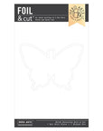 Hero Arts - Spring Whimsy Collection - Hot Foil Plate & Dies - Butterfly-ScrapbookPal