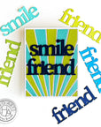 Hero Arts - Stamp & Cut XL - Smile Friend-ScrapbookPal