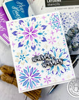Hero Arts - Stencils - Color Layering Snowflake-ScrapbookPal