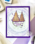 Hero Arts - Stencils - Swirling Stars-ScrapbookPal