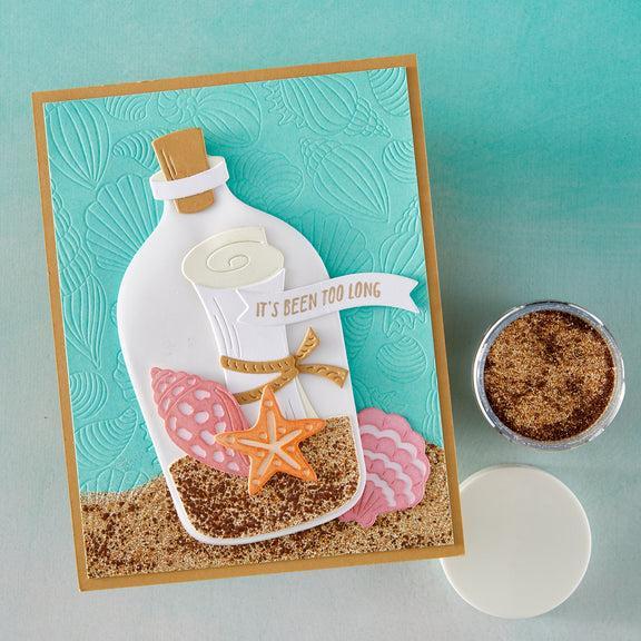 Hero Arts - Summer By The Shore Collection - Dies - Message in a Bottle-ScrapbookPal