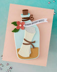 Hero Arts - Summer By The Shore Collection - Dies - Message in a Bottle-ScrapbookPal