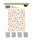 Hero Arts - Summerween Collection - Stencils - Flower Power-ScrapbookPal