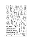 Hero Arts - Tote-ally Awesome Collection - Clear Stamps - Tiny Treasures-ScrapbookPal