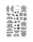 Hero Arts - Tote-ally Awesome Collection - Clear Stamps - Totes the Best-ScrapbookPal