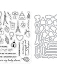 Hero Arts - Tote-ally Awesome Collection - Stamp & Cut - Tiny Treasures-ScrapbookPal
