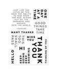 Hero Arts - Tranquil Garden Collection - Clear Stamps - Keep Growing-ScrapbookPal