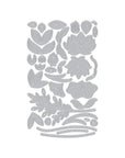 Hero Arts - Tranquil Garden Collection - Dies - Lotus Flower-ScrapbookPal