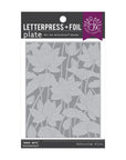 Hero Arts - Tranquil Garden Collection - Letterpress + Foil Plate - Lotus Field-ScrapbookPal