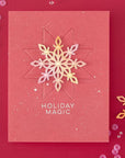 Hero Arts - Very Merry Collection - Dies - Snowflake Star-ScrapbookPal