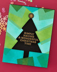Hero Arts - Very Merry Collection - Stamp & Cut - Modern Holiday Greetings-ScrapbookPal