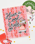 Hero Arts - Vintage Vinyl Collection - Dies - Have a Cool Yule-ScrapbookPal