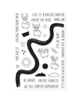 Hero Arts - What a Ride Collection - Clear Stamps - Wild Ride-ScrapbookPal