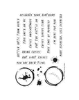 Hero Arts - What's Brewing? Collection - Clear Stamps - Bring Coffee-ScrapbookPal