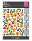 Hero Arts - You've Got a Friend Collection - Stencils - Bitty Floral-ScrapbookPal