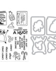 Hero Arts - Yule Fuel Collection - Stamp & Cut - Elf Culture-ScrapbookPal