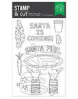 Hero Arts - Yule Fuel Collection - Stamp & Cut - Santa Fuel-ScrapbookPal