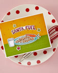 Hero Arts - Yule Fuel Collection - Stamp & Cut - Santa Fuel-ScrapbookPal