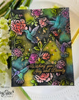 Honey Bee Stamps - 3D Embossing Folder - Chinoiserie-ScrapbookPal
