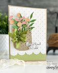 Honey Bee Stamps - 3D Embossing Folder & Die - Eyelet Lace-ScrapbookPal