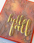 Honey Bee Stamps - 3D Embossing Folder - Fall Leaves-ScrapbookPal
