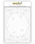 Honey Bee Stamps - 3D Embossing Folder - Frosted Filigree-ScrapbookPal