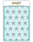 Honey Bee Stamps - 3D Embossing Folder - Star Spangled-ScrapbookPal